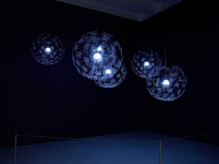 View of the exhibition 75 Gifts for 75 Years, 2015; Jorge Pardo, Untitled, 2008